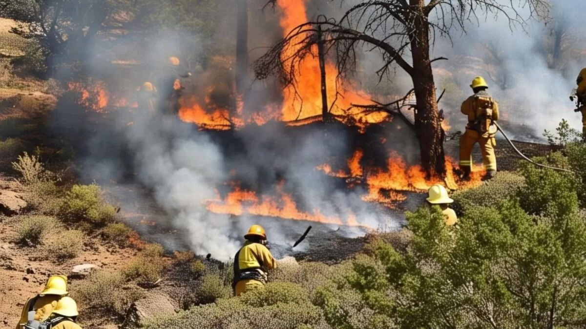 Incendio en Jaumave consume 370 hectáreas; calor agrava combate