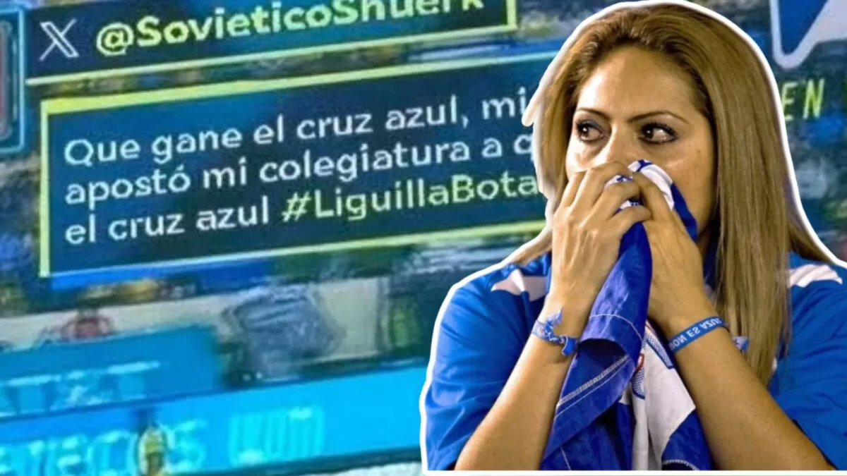 Mamá apuesta colegiatura por Cruz Azul y pierde