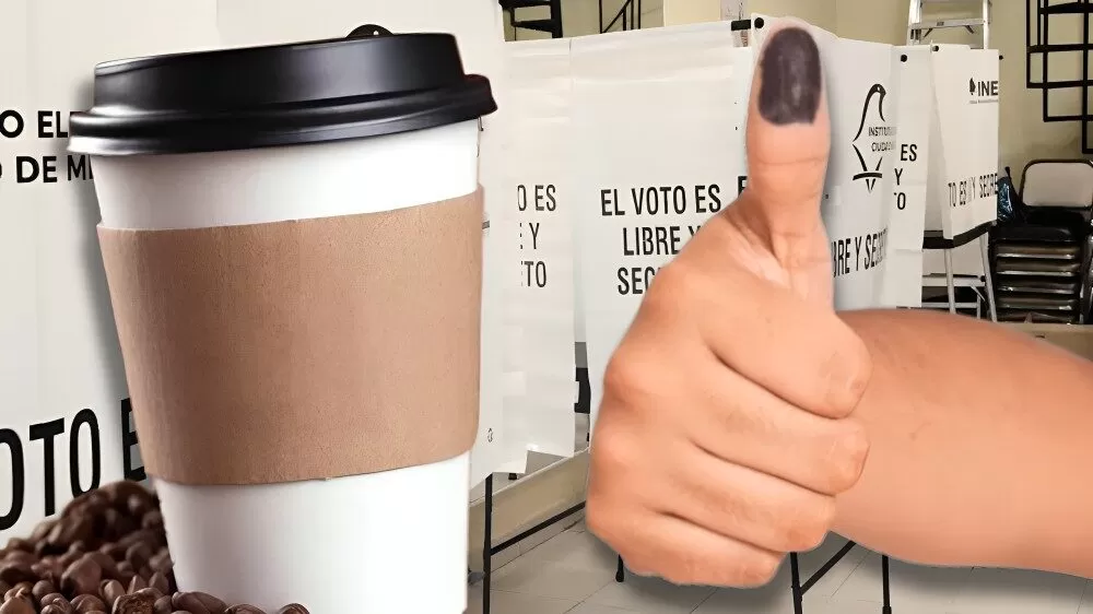 Café gratis a quienes voten en elección judicial 2025