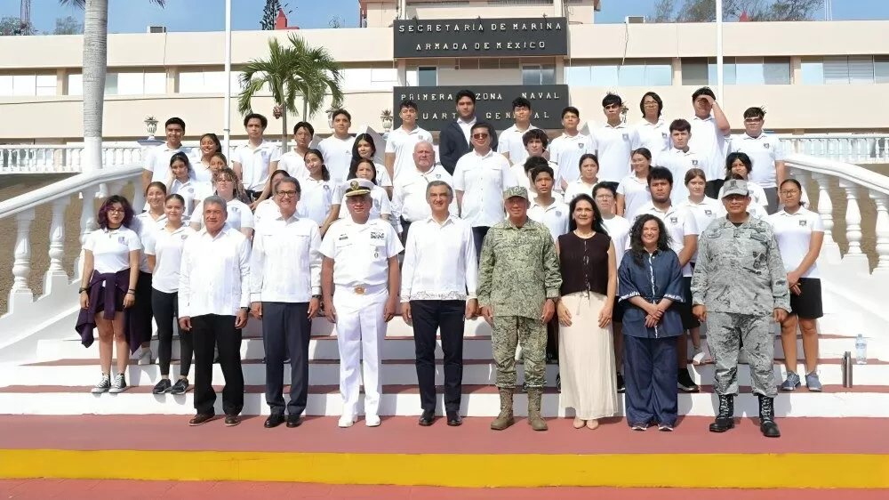 Reconoce Américo Villarreal respaldo de la Secretaría de Marina para la paz y el desarrollo de Tamaulipas