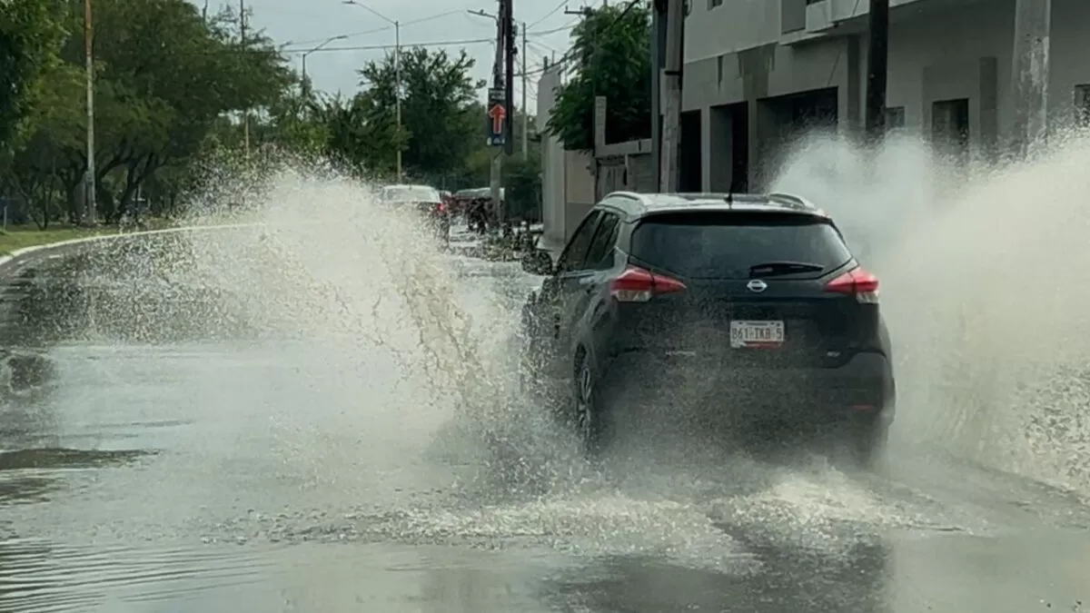 Fuertes lluvias y tormentas eléctricas golpean Reynosa