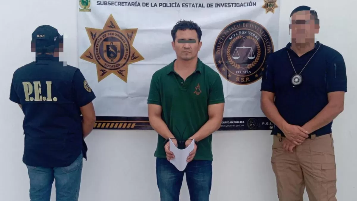 Capturan a prófugo de Tamaulipas en Mérida, Yucatán