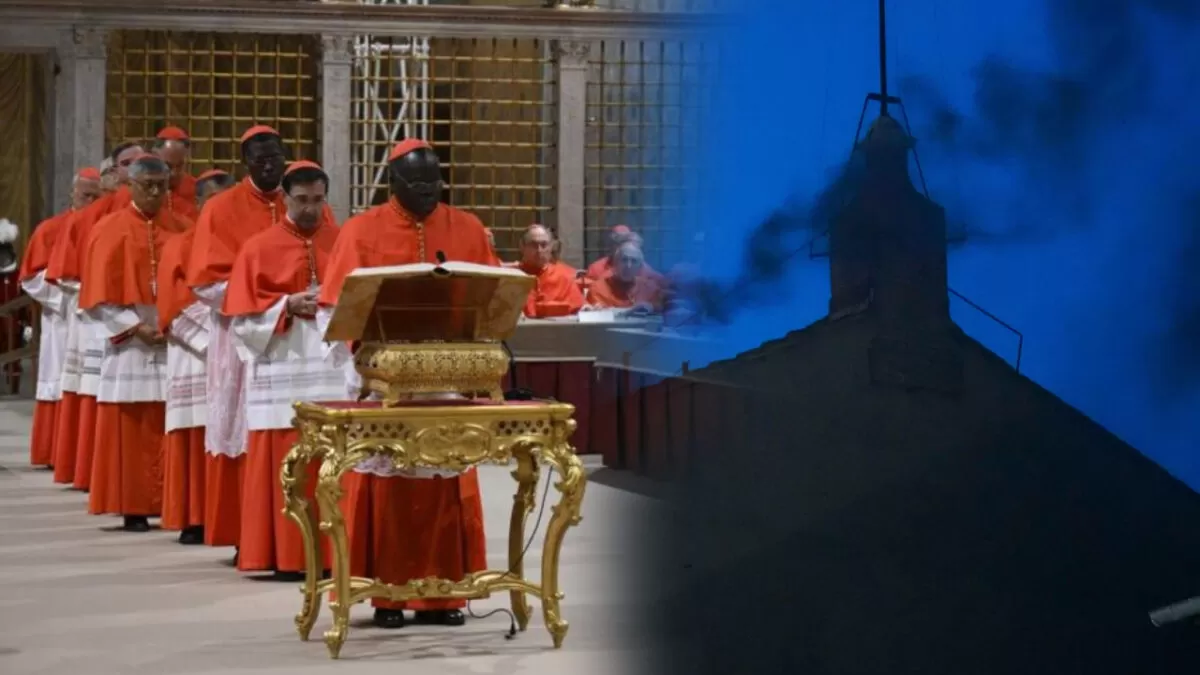 Cardenales no logran elegir nuevo Papa tras primera votación