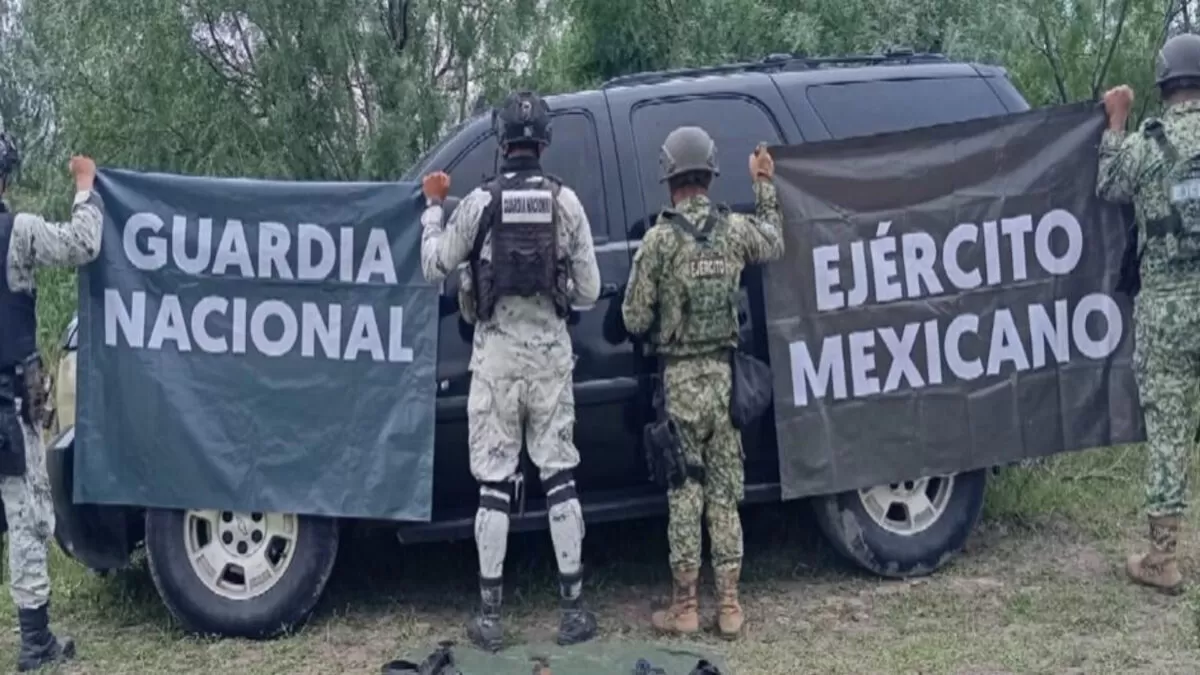 Aseguran armas, drogas y detienen a ocho personas en dos municipios de Tamaulipas