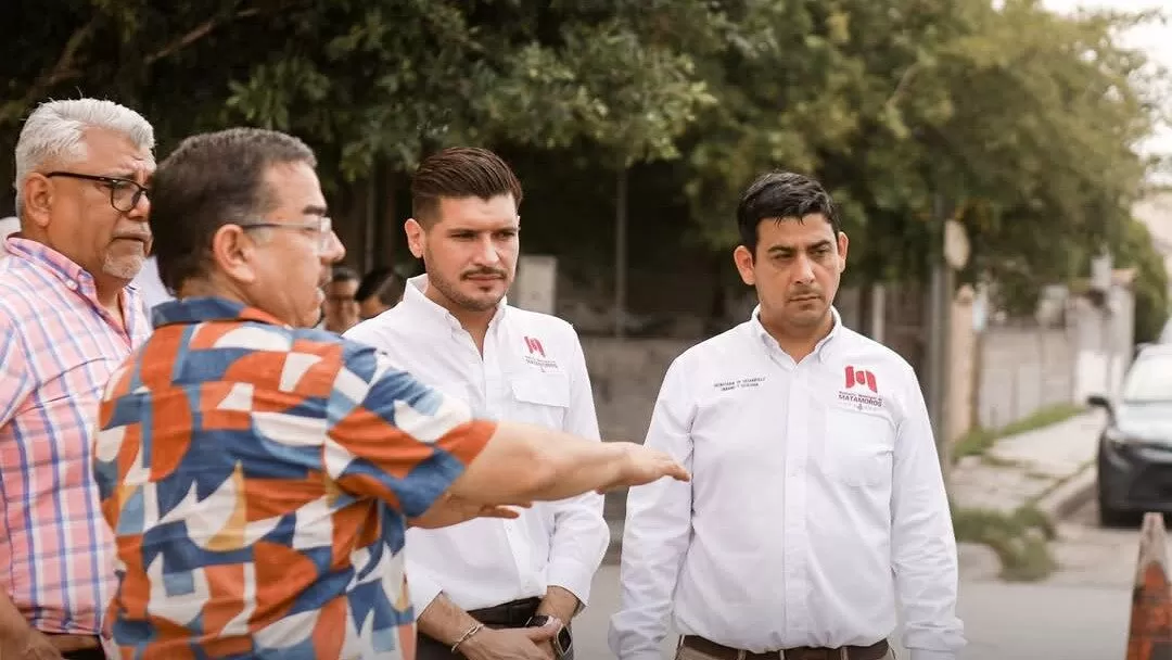 Supervisa alcalde Beto Granados trabajos de mejoramiento vial en la colonia Obrera