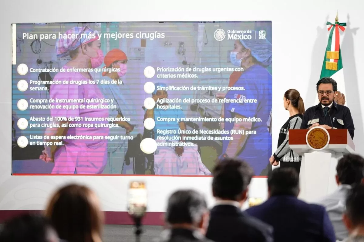 Anuncia IMSS plan para agilizar cirugías y mejorar atención médica en 2025