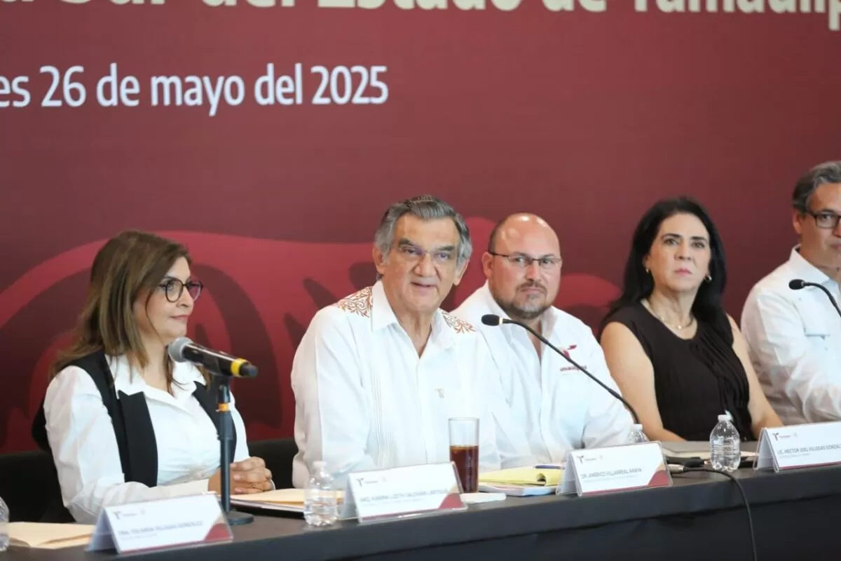 Américo anuncia inversión histórica de 19 mil MDP en sur de Tamaulipas