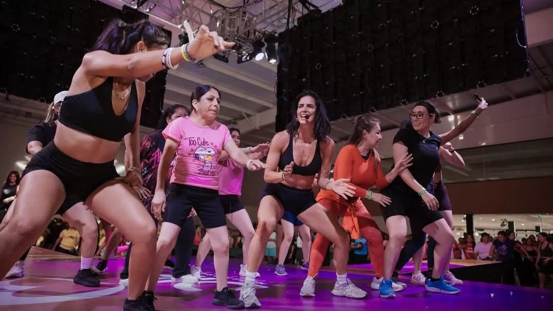Éxito total en la jornada de “Cardio emocional” con Bárbara de Regil en Matamoros