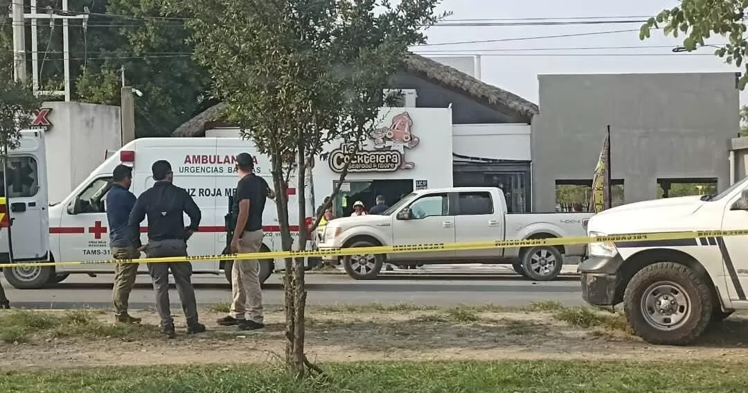 Ataque armado en restaurante de Ciudad Victoria deja cinco heridos