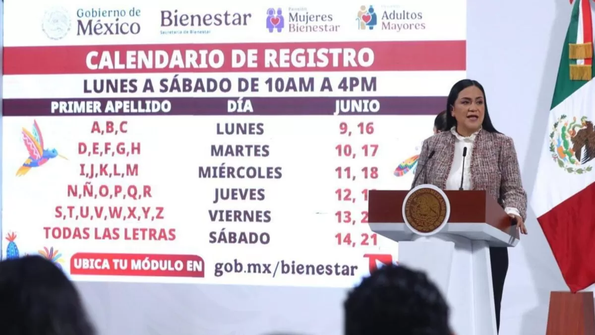 Se abre registro a las Pensiones Mujeres Bienestar y para Adultos Mayores