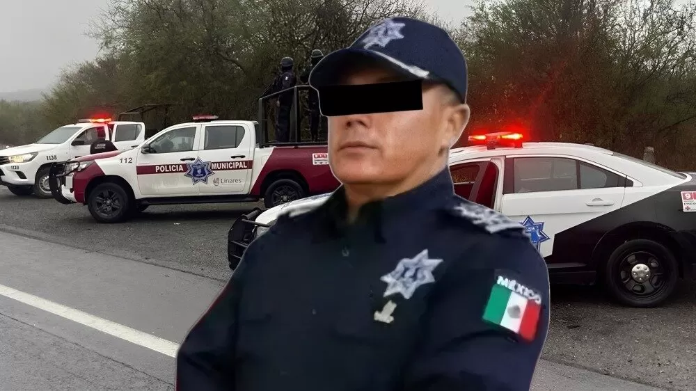 Cae director de policía de Linares NL por desaparición forzada