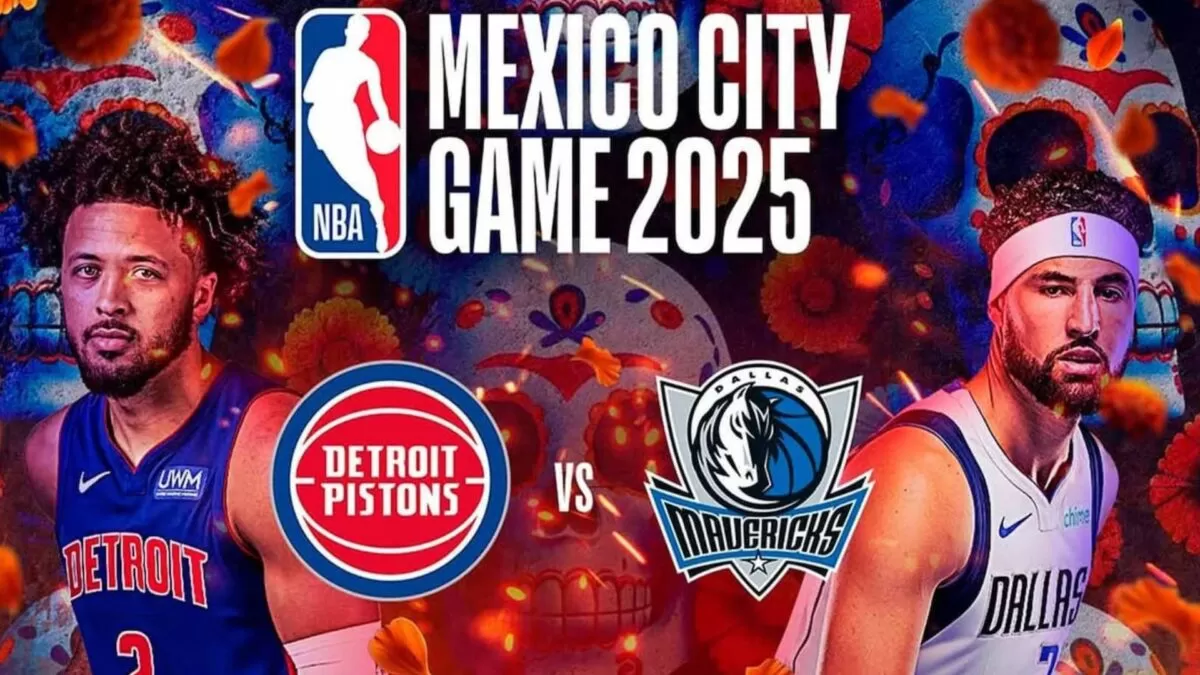 NBA confirma partido en México para 2025: Mavericks vs Pistons