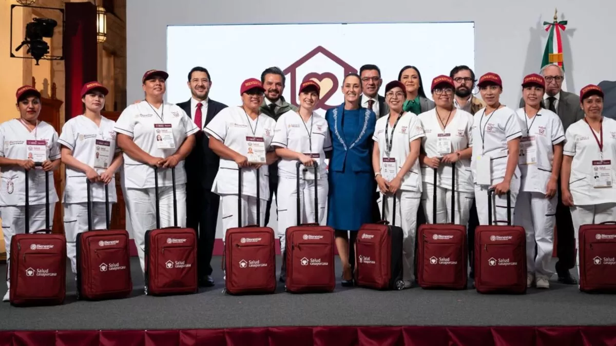 Sheinbaum arranca programa nacional Salud Casa por Casa