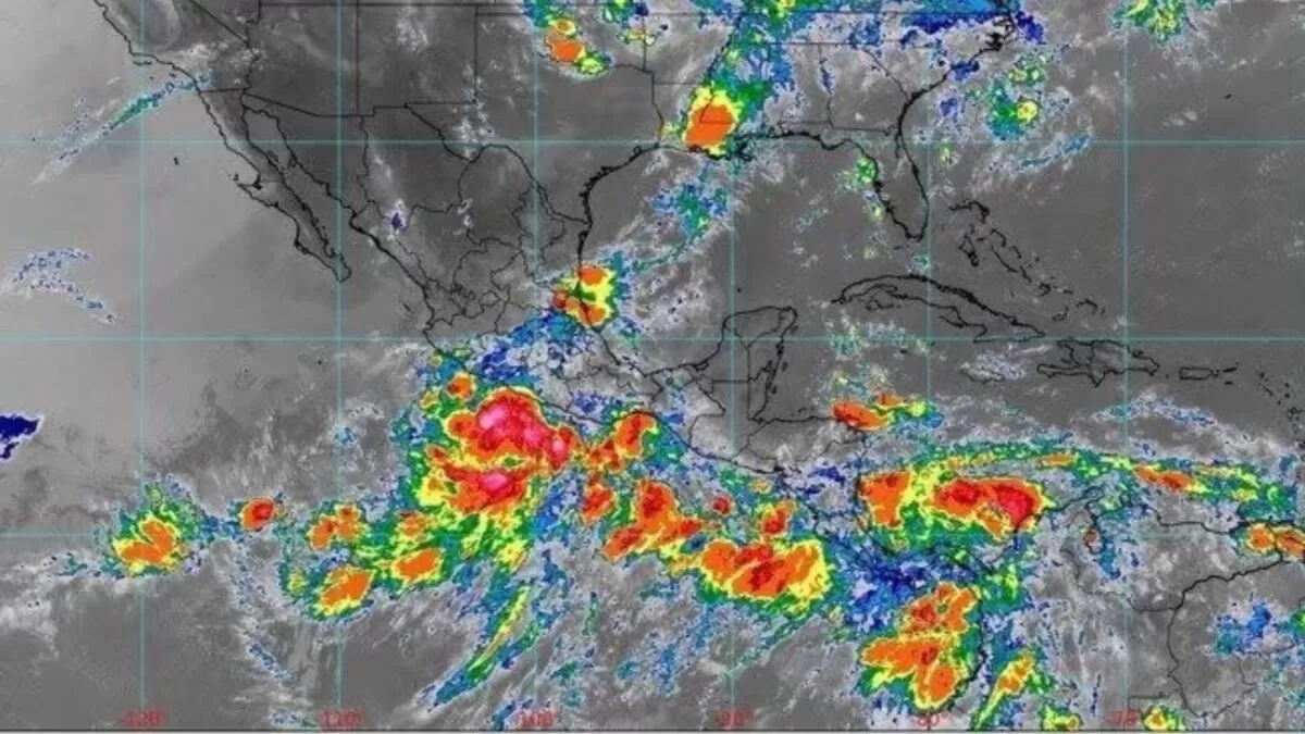 Se forma la depresión tropical Cuatro-E en el Pacífico mexicano