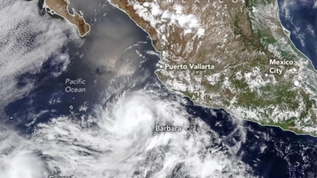 NASA detecta “Tormenta Duo” en el Pacífico rumbo a México