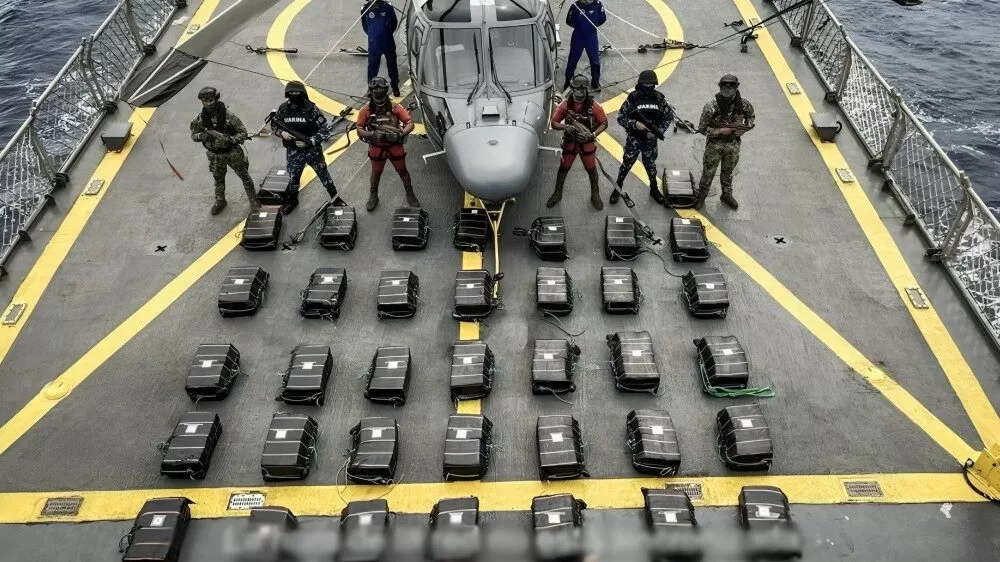 Más de una tonelada de cocaína asegurada en costas de Guerrero