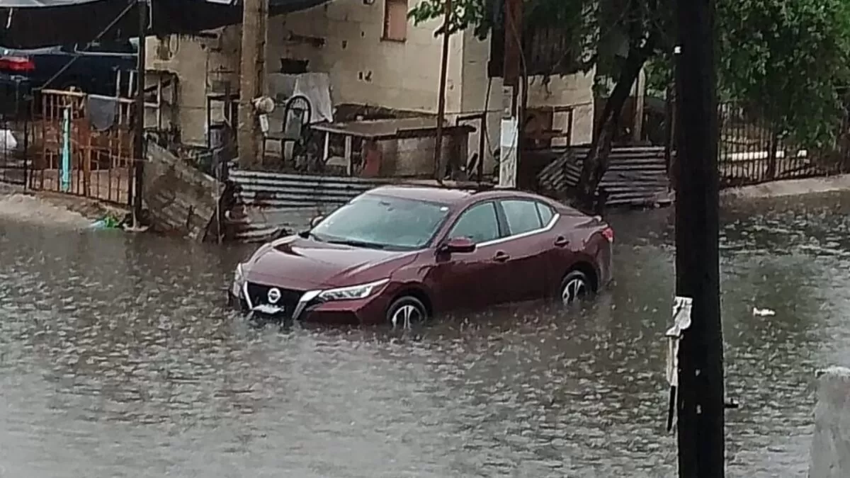 Lluvias provocan caos y encharcamientos severos en la zona sur de Tamaulipas