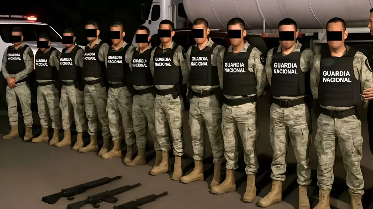 Vinculan a 11 elementos de la Guardia Nacional por huachicol