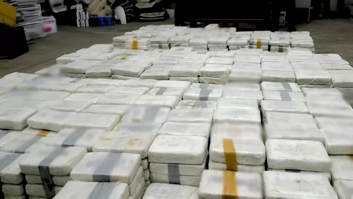 Decomisan más de una tonelada de cocaína en Chiapas