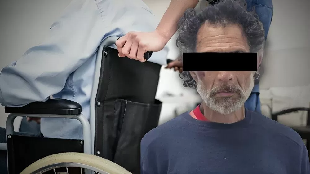 Arrestan a hombre por abandonar cuerpo de mujer en silla de ruedas