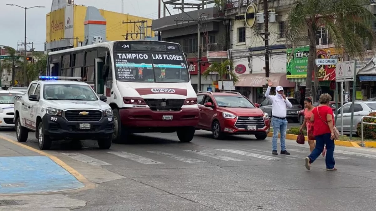Darán de baja a cuatro elementos de Tránsito en Ciudad Madero