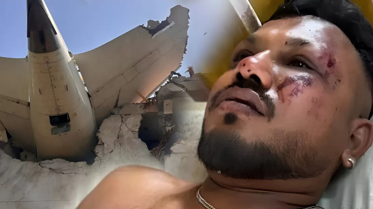 Sobrevive pasajero tras desplome de avión de Air India