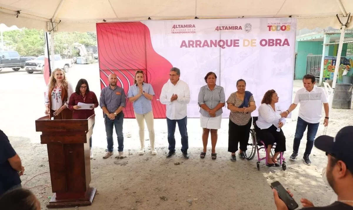 Arranca Armando Martínez rehabilitación de vialidades en el ejido Ricardo Flores Magón