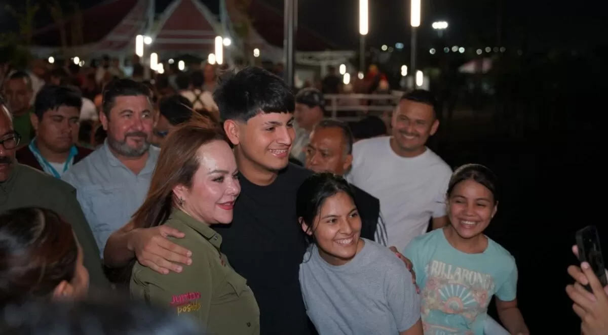 Neolaredenses celebran transformación de El Laguito y reconocen trabajo del gobierno municipal