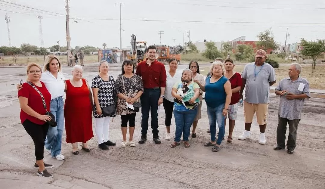 Alcalde Beto Granados supervisa rehabilitación de pavimentación en Las Brisas