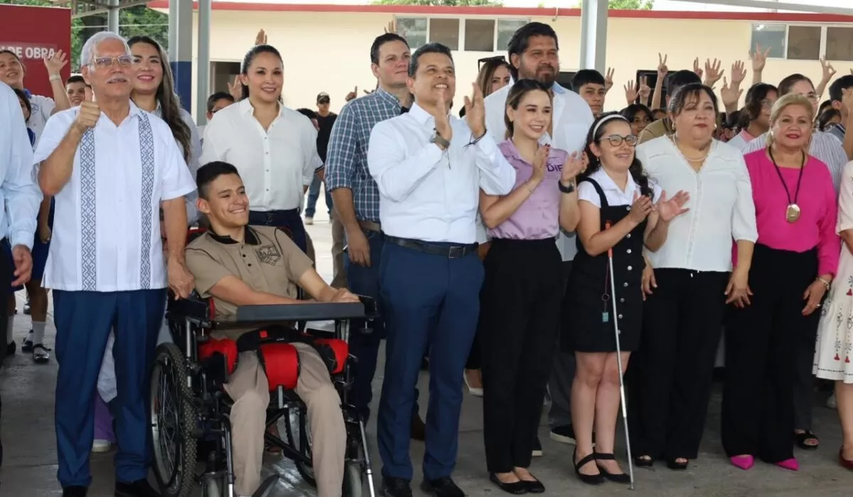 Entrega Municipio de Victoria obra de apoyo a la educación inclusiva