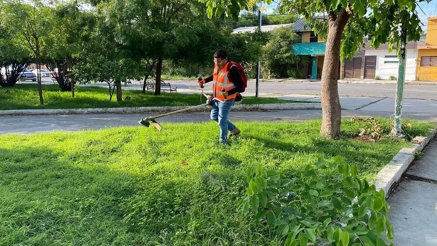 Gobierno Municipal de Victoria refuerza acciones de limpieza en espacios públicos
