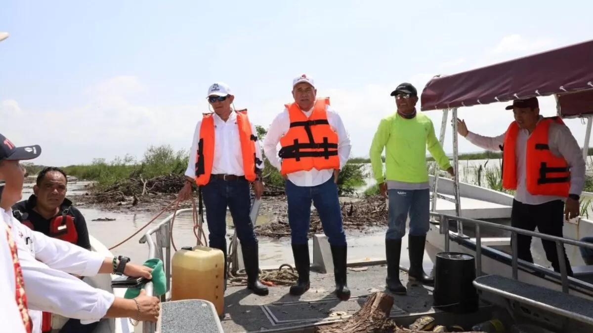 Gobierno de Altamira refuerza limpieza en el estero El Camalote