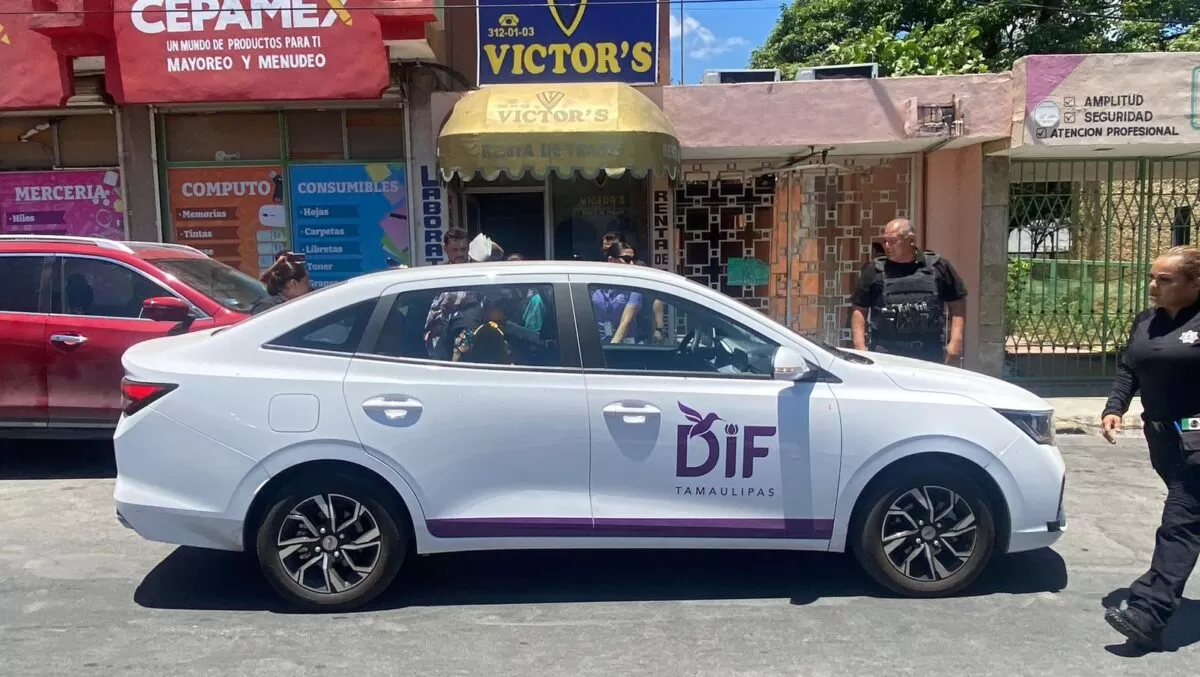 Menores rescatados en Victoria permanecerán bajo resguardo del DIF Tamaulipas