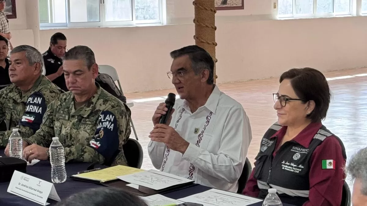 Reconoce la coordinadora nacional de PC el trabajo de prevención encabezado por gobernador en Tamaulipas