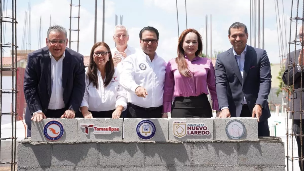Notarios se suman al desarrollo de Nuevo Laredo con construcción de edificio sede