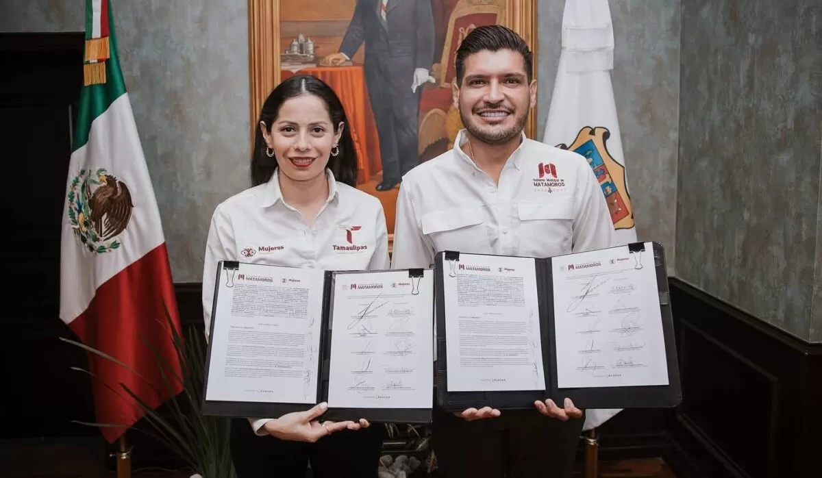 Firma Gobierno Municipal convenio de comodato con el Instituto de las Mujeres en Tamaulipas