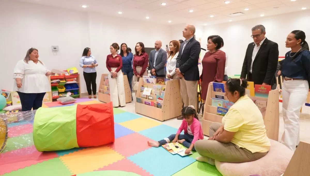 Nuevo Laredo abre la primera bebeteca y espacio amigable de Tamaulipas
