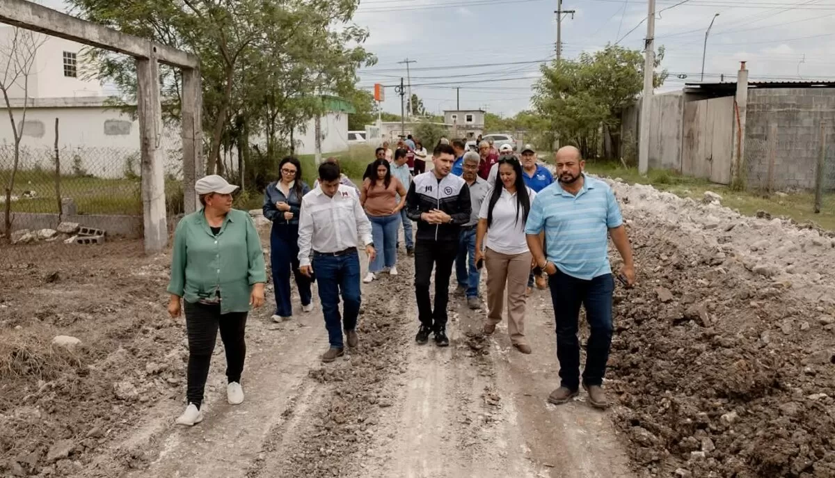Gobierno de Matamoros inicia obra de pavimentación asfáltica en la colonia El Alto