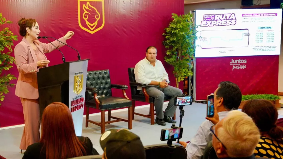 Nuevo Laredo moderniza transporte con rutas exprés y nuevos camiones