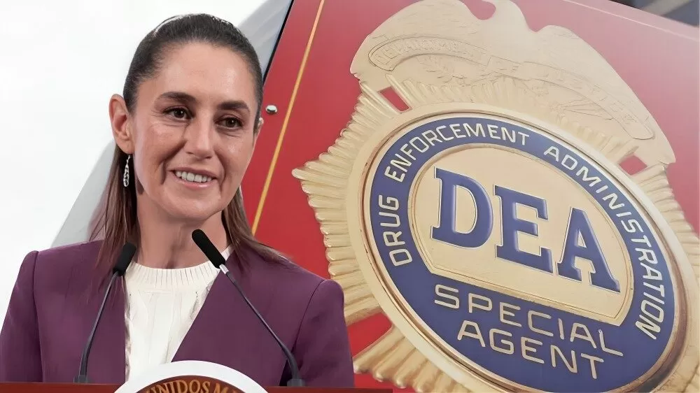 Sheinbaum desmiente acuerdo con la DEA sobre “Proyecto Portero”