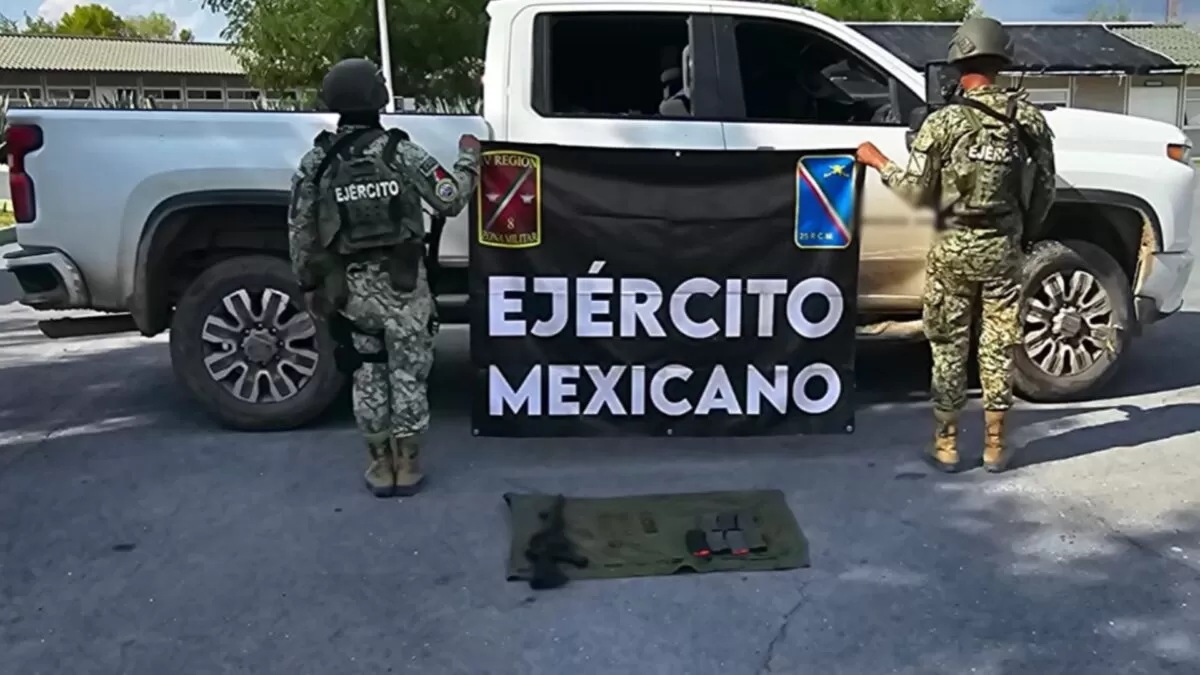 Detienen a seis y aseguran armas y vehículos en Tamaulipas