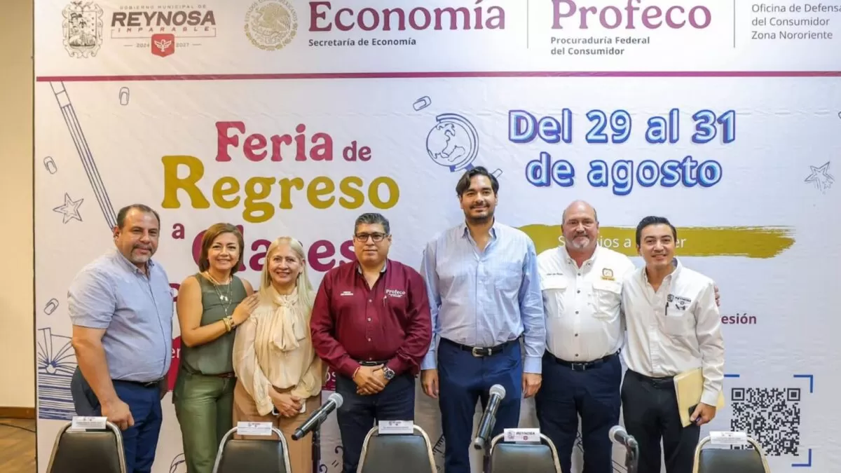 Aportará Gobierno de Reynosa vales por 2.5 MDP en Feria de Regreso a Clases