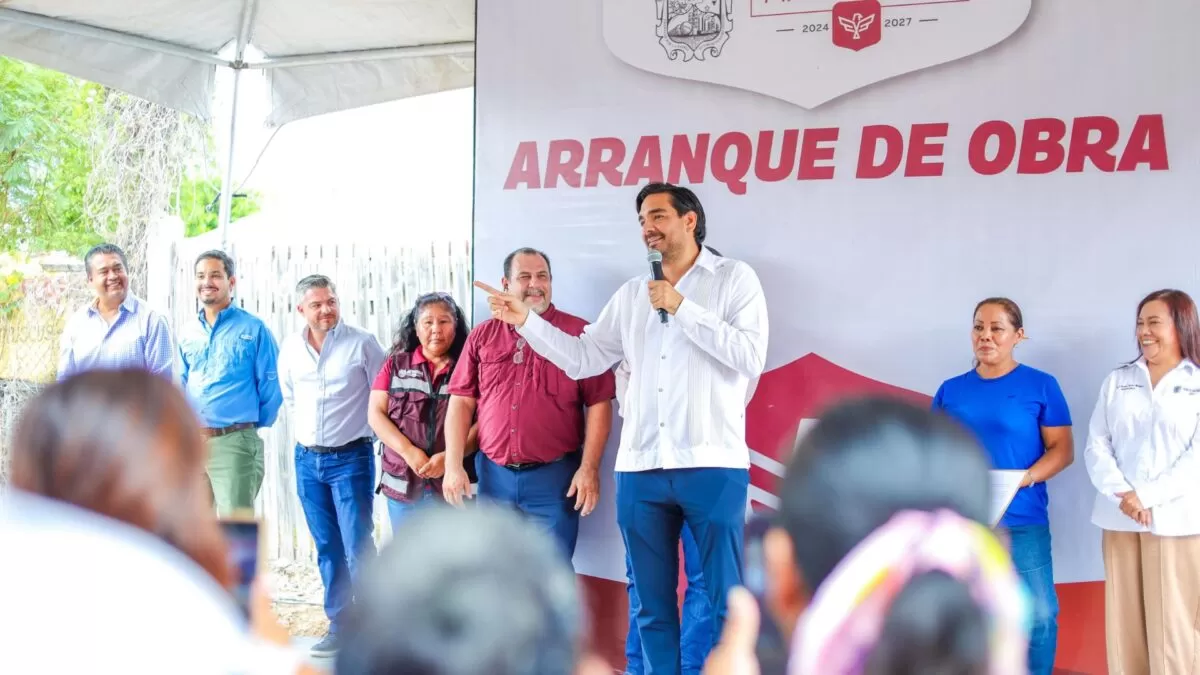 “Alcalde Carlos Peña Ortiz, gracias por pavimentar nuestra calle”
