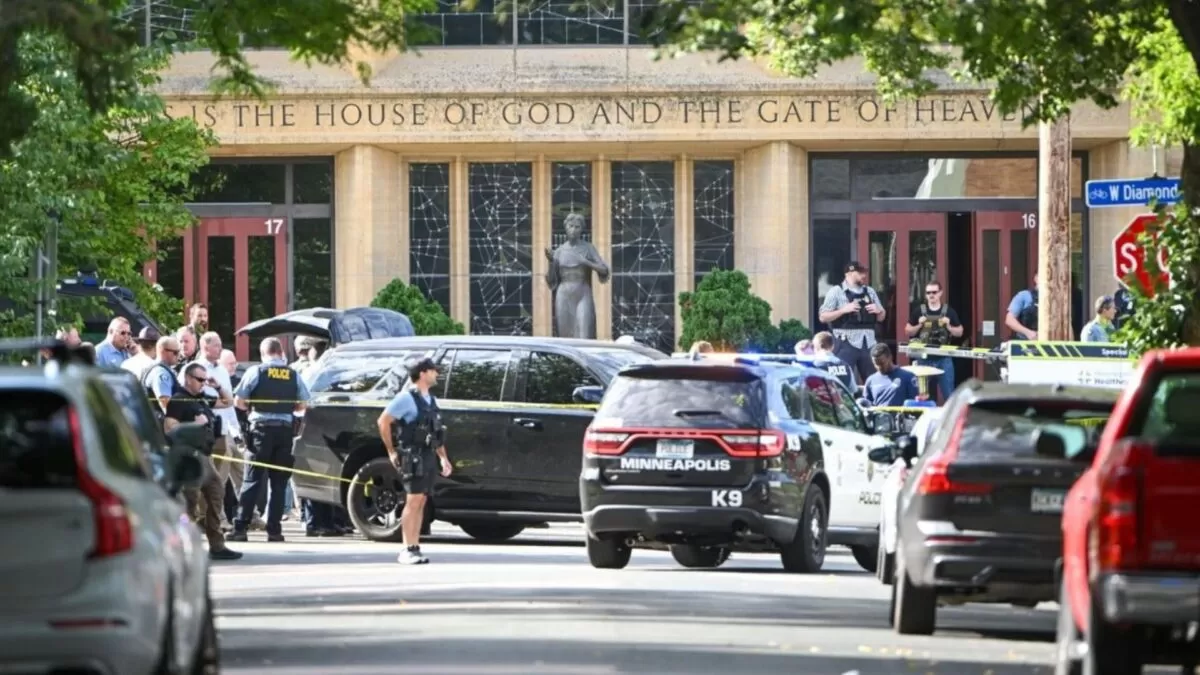 Tiroteo en escuela católica de Minneapolis deja dos niños muertos y 17 heridos
