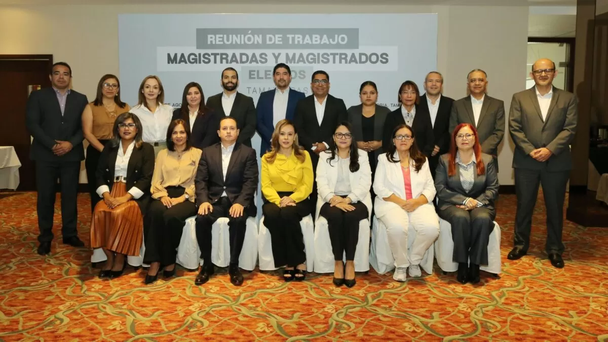 Magistrados electos inician transición en el Poder Judicial de Tamaulipas