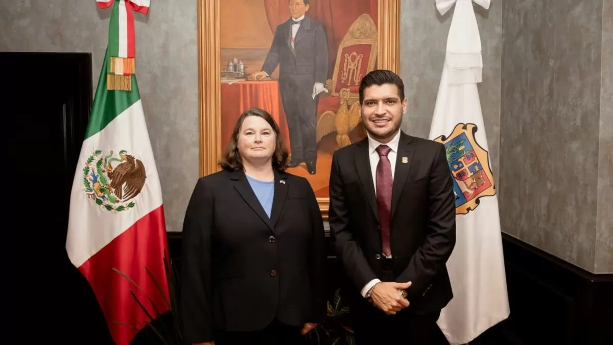 Recibe Beto Granados a la nueva Cónsul General de Estados Unidos