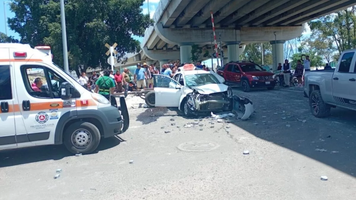 Seis muertos y dos heridos por accidente ferroviario en Guanajuato