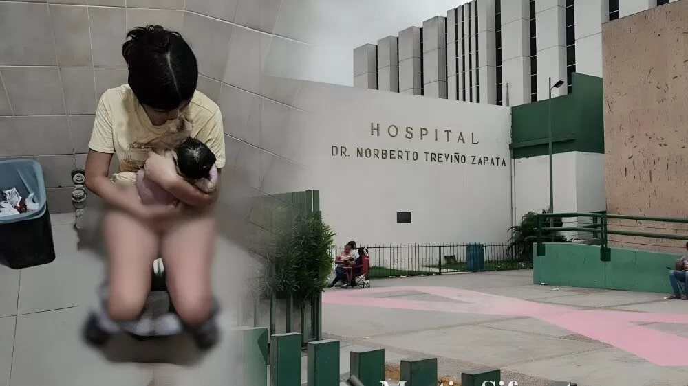 Menor de 14 años da a luz en baño del IMSS en Matamoros