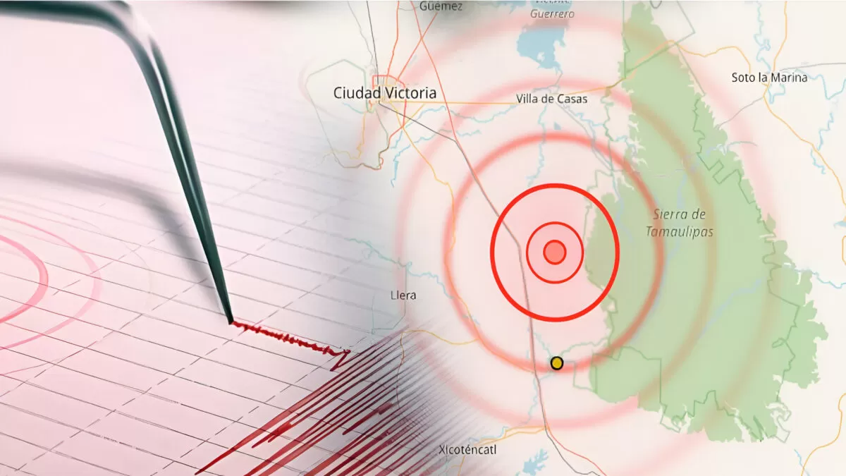 Registran sismo de 3.4 en González, Tamaulipas