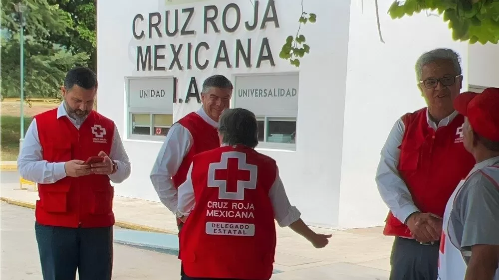 Supervisa Cruz Roja Nacional operaciones en Tamaulipas; revisan zona sur tras inconformidades